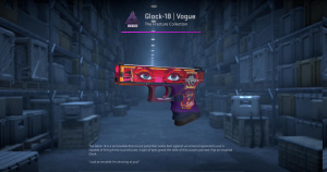 Glock-18 | Vogue (Field-Tested) Screenshot