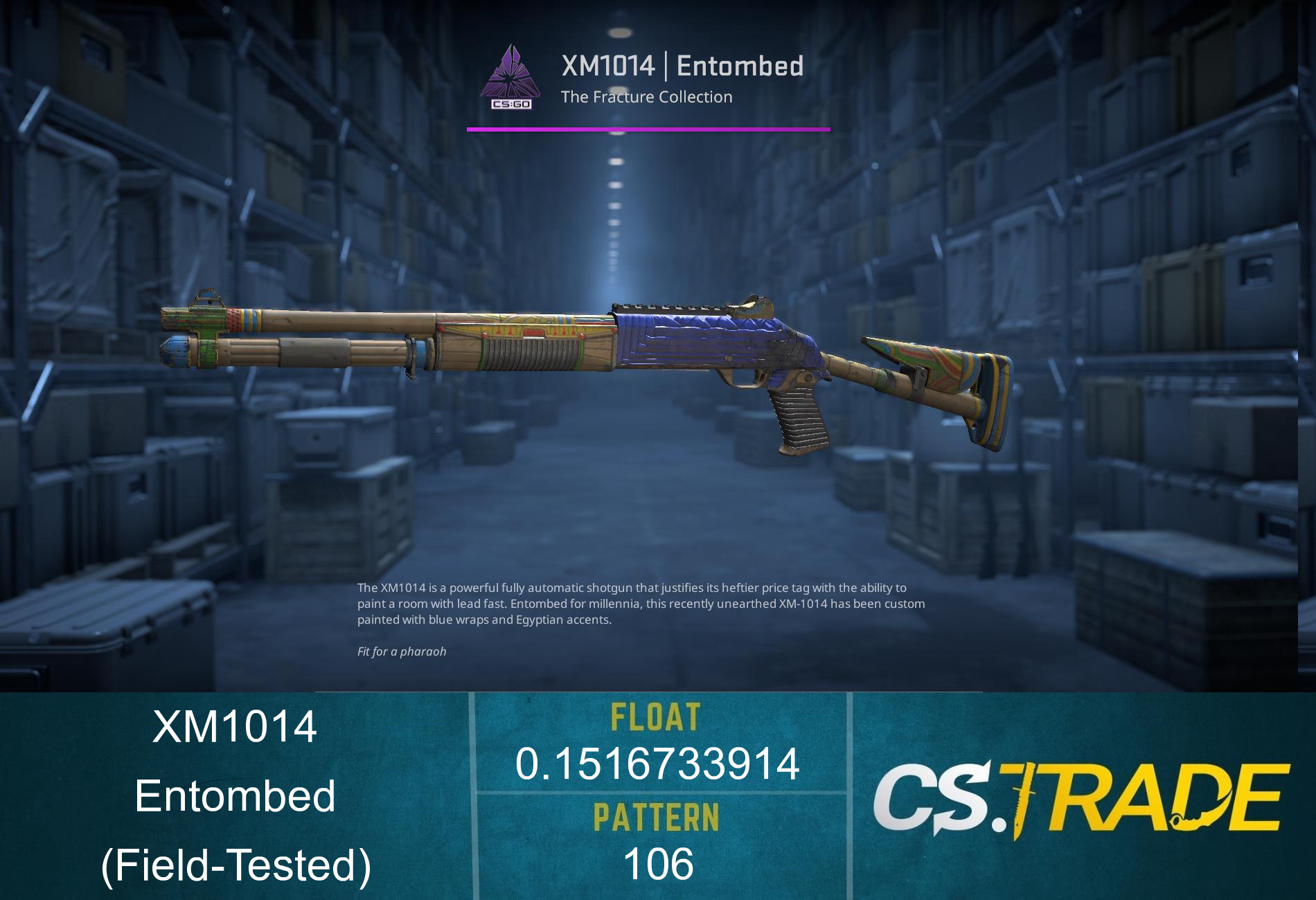 StatTrak™ XM1014 | Entombed (Field-Tested) Screenshot