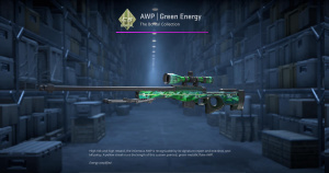 AWP | Green Energy (Well-Worn) Screenshot