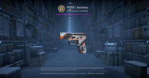 P250 | Asiimov (Battle-Scarred) Screenshot