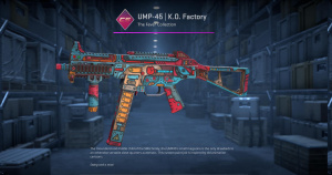 UMP-45 | K.O. Factory (Minimal Wear) Screenshot