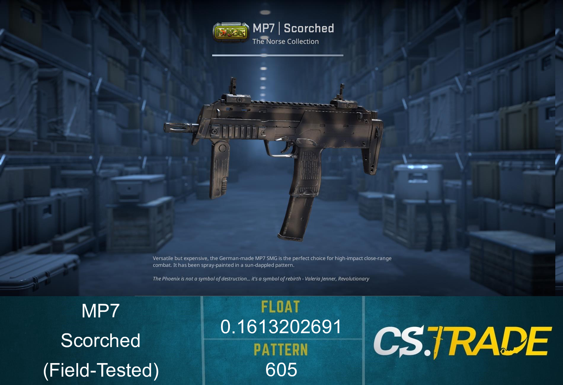 MP7 | Scorched (Field-Tested) Screenshot