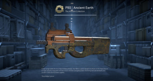 P90 | Ancient Earth (Well-Worn) Screenshot