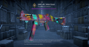 UMP-45 | Wild Child (Factory New) Screenshot