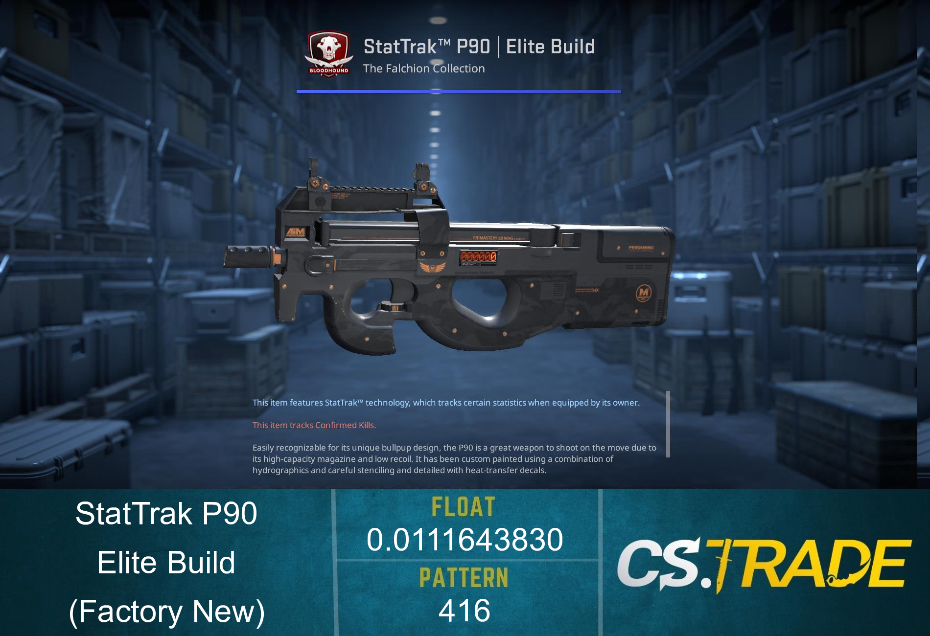 P90 | Elite Build (Factory New) Screenshot