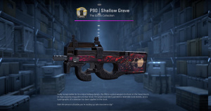 P90 | Shallow Grave (Minimal Wear) Screenshot