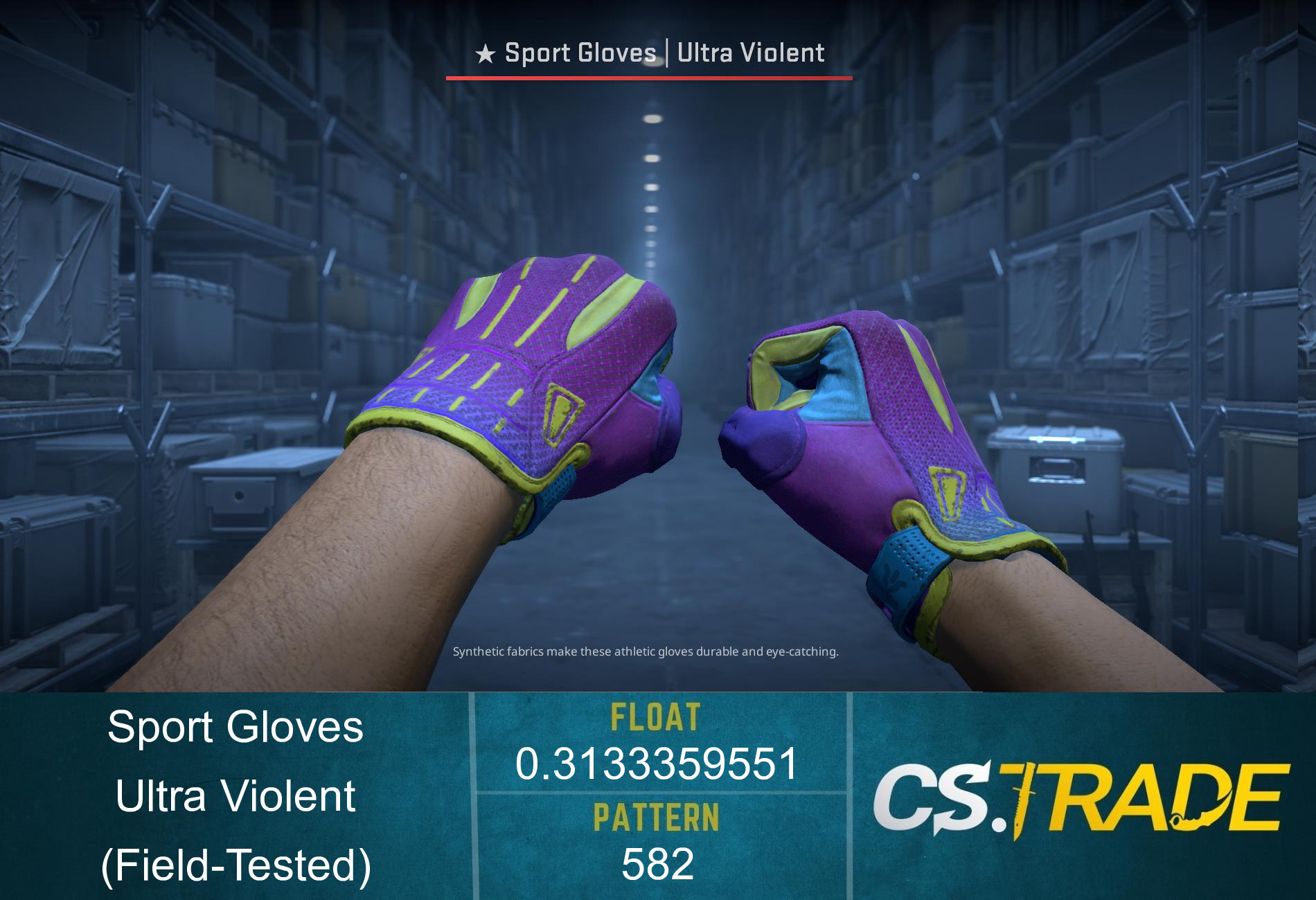 ★ Sport Gloves | Ultra Violent (Factory New) Screenshot