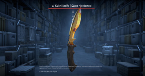 ★ Kukri Knife | Case Hardened (Field-Tested) Screenshot