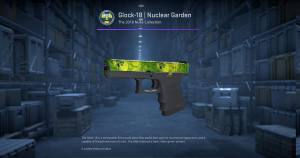 Glock-18 | Nuclear Garden (Field-Tested) Screenshot