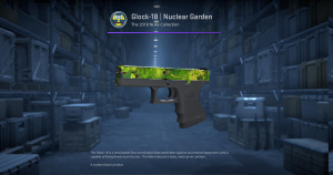 Glock-18 | Nuclear Garden (Field-Tested) Screenshot