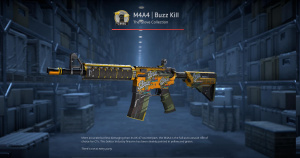 M4A4 | Buzz Kill (Minimal Wear) Screenshot