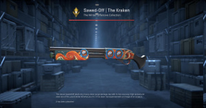 Sawed-Off | The Kraken (Factory New) Screenshot