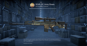 SCAR-20 | Army Sheen (Factory New) Screenshot