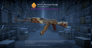 AK-47 | Nouveau Rouge (Battle-Scarred) Screenshot