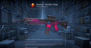 StatTrak™ SG 553 | Pulse (Well-Worn) Screenshot