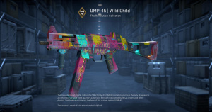 UMP-45 | Wild Child (Minimal Wear) Screenshot