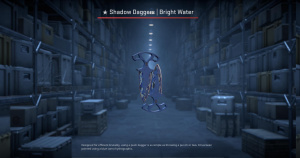 ★ Shadow Daggers | Bright Water (Field-Tested) Screenshot