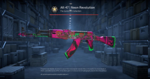 AK-47 | Neon Revolution (Field-Tested) Screenshot