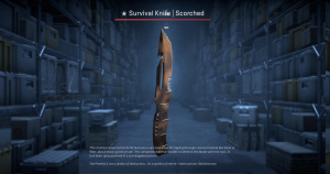 ★ Survival Knife | Scorched (Field-Tested) Screenshot
