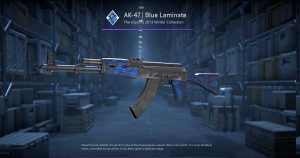 AK-47 | Blue Laminate (Field-Tested) Screenshot