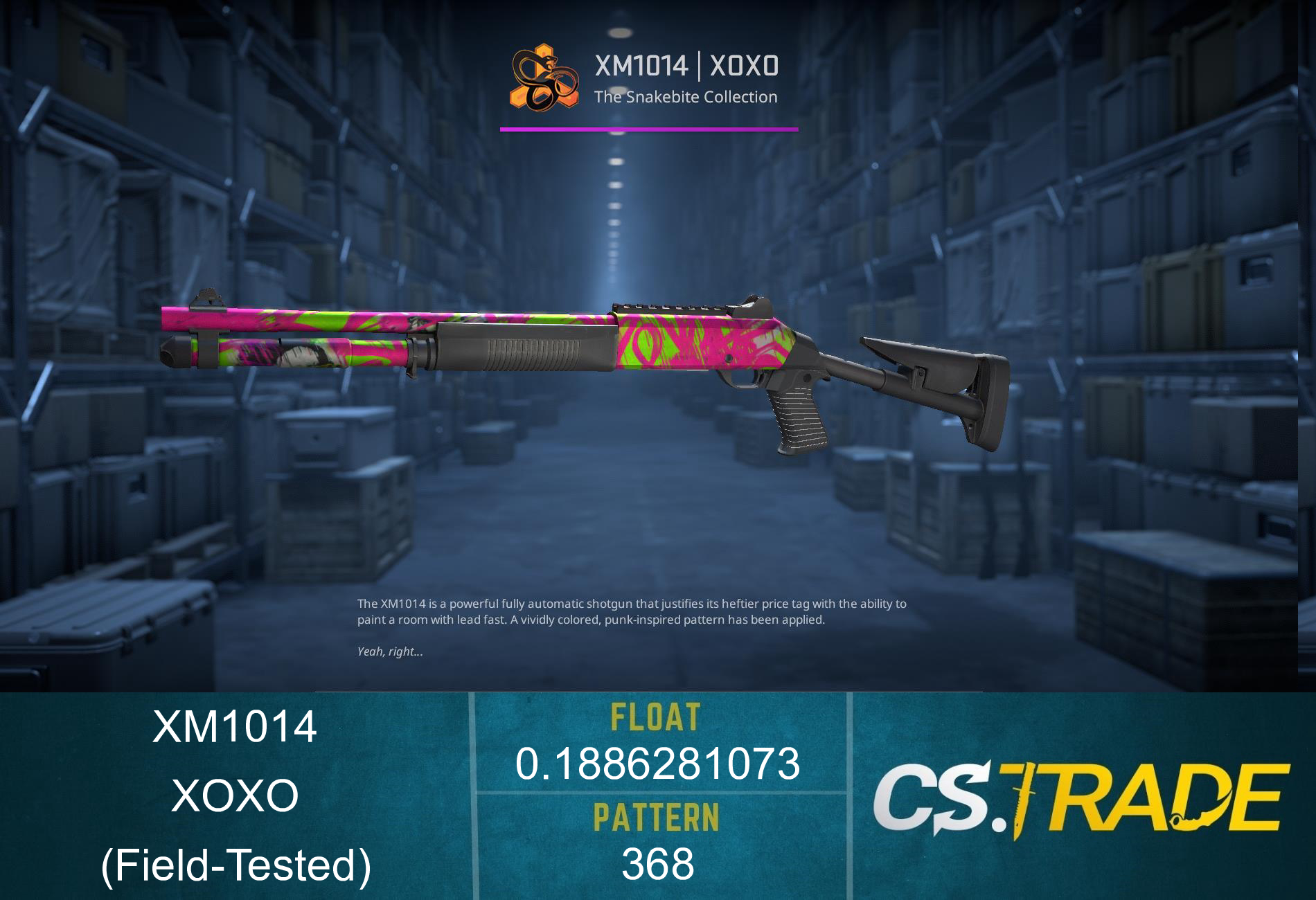 XM1014 | XOXO (Field-Tested) Screenshot