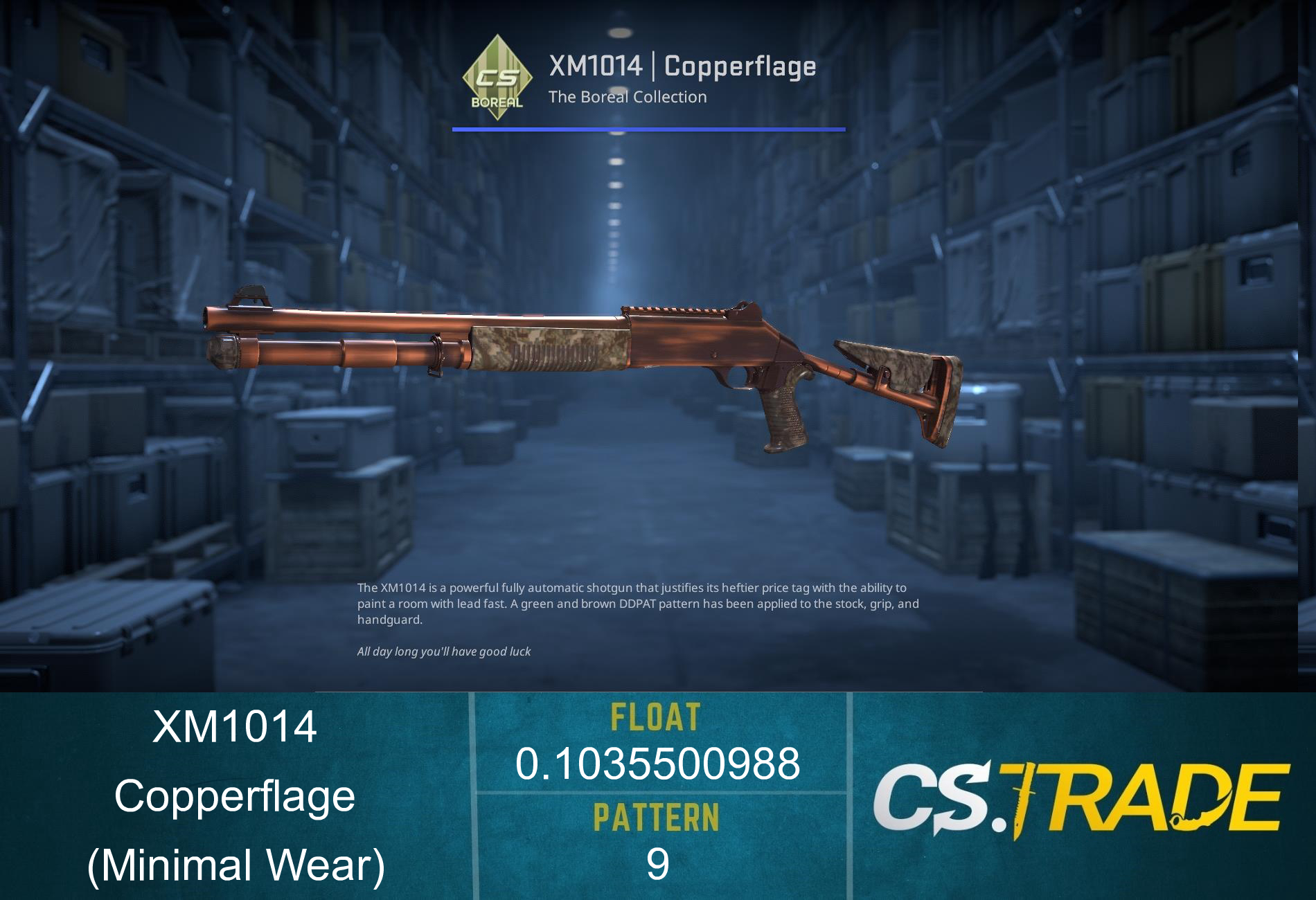 XM1014 | Copperflage (Factory New) Screenshot