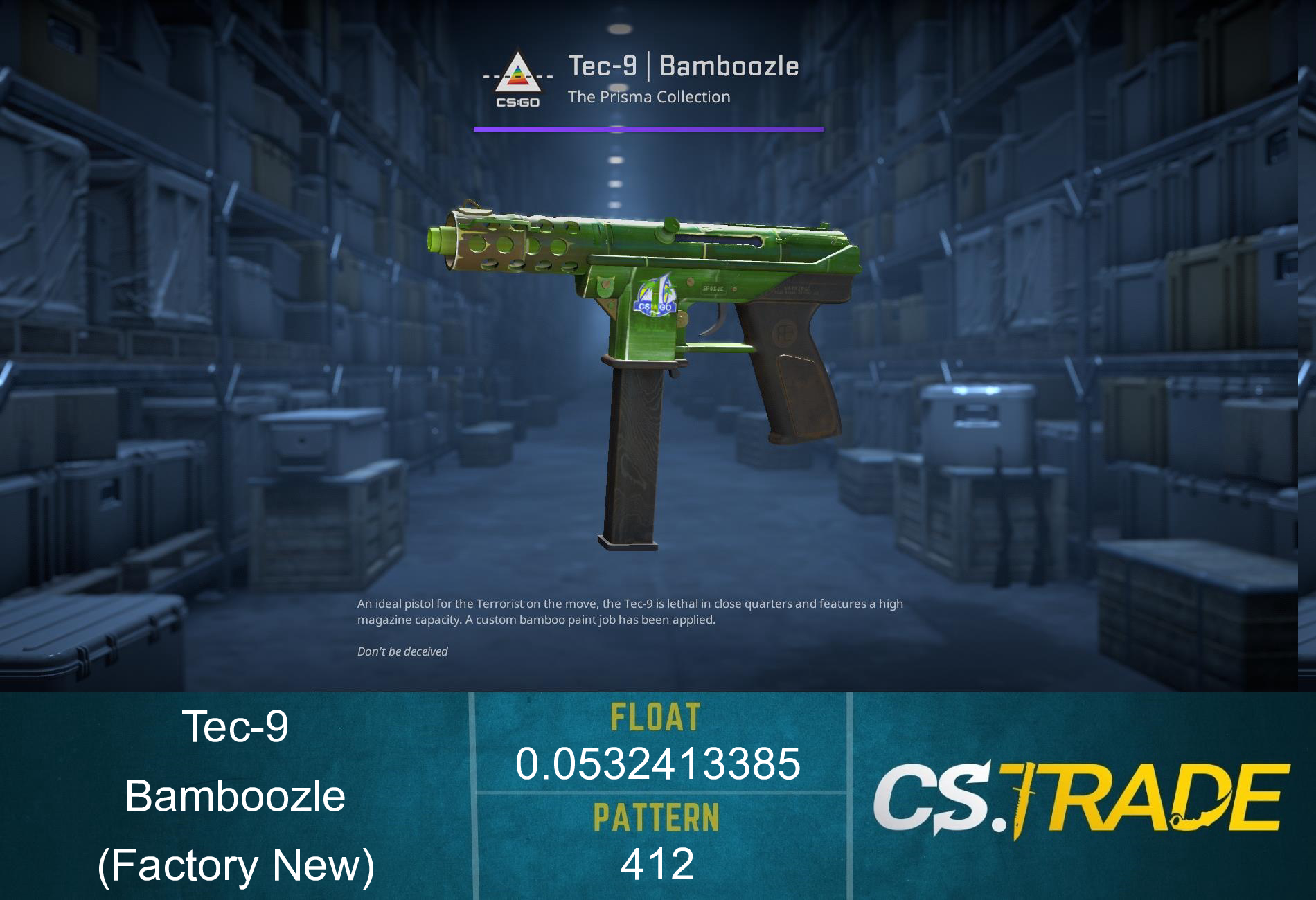 Tec-9 | Bamboozle (Factory New) Screenshot