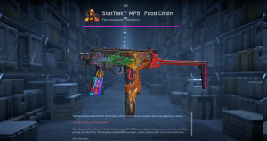 StatTrak™ MP9 | Food Chain (Well-Worn) Screenshot