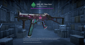 UMP-45 | Neo-Noir (Minimal Wear) Screenshot