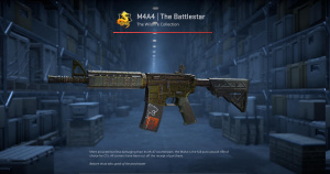 M4A4 | The Battlestar (Battle-Scarred) Screenshot
