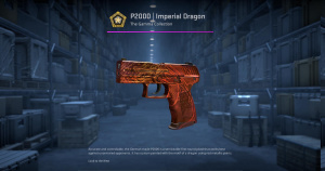 P2000 | Imperial Dragon (Minimal Wear) Screenshot
