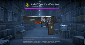 StatTrak™ Desert Eagle | Conspiracy (Minimal Wear) Screenshot