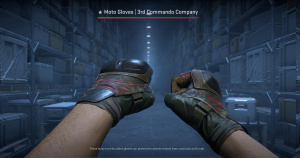 ★ Moto Gloves | 3rd Commando Company (Battle-Scarred) Screenshot