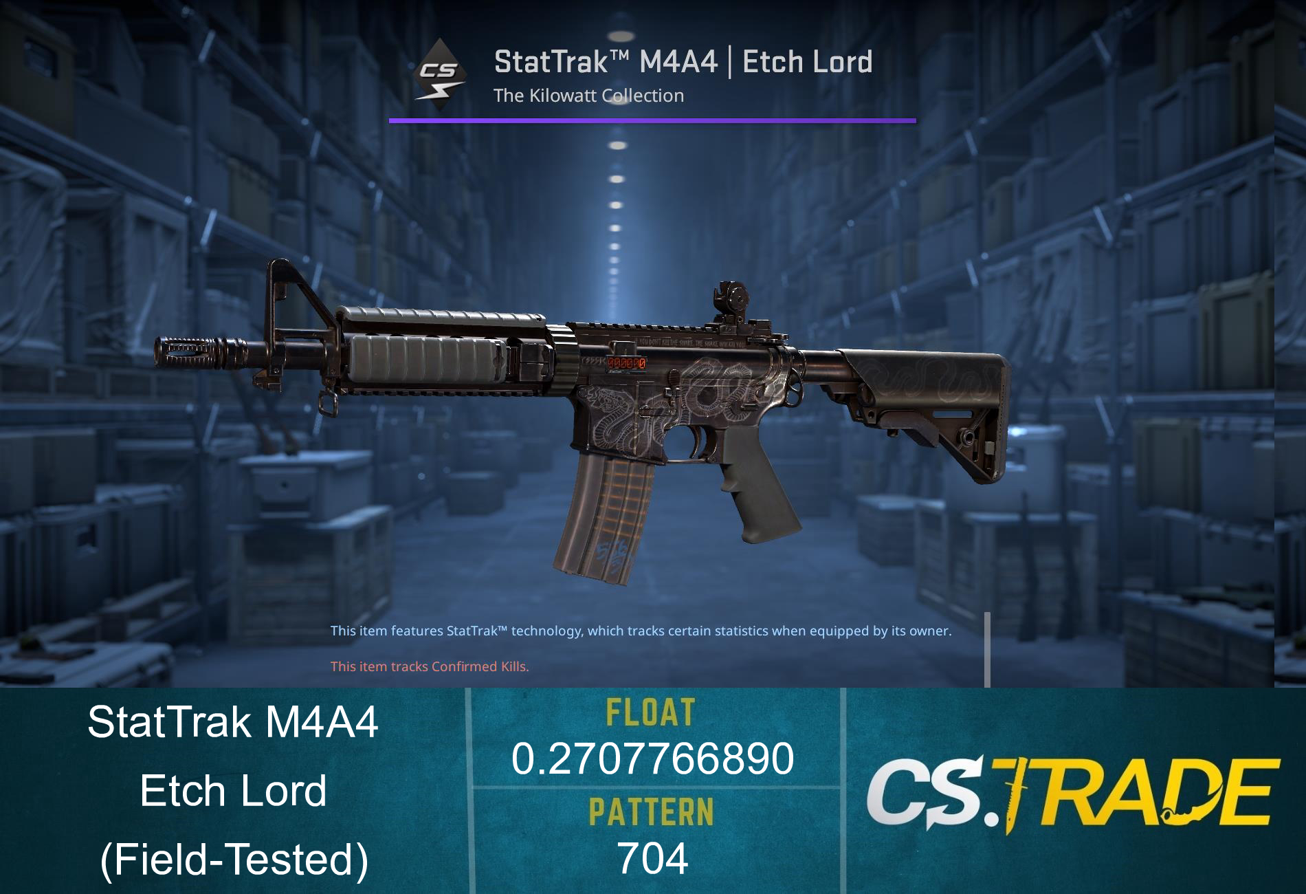Screenshot for M4A4 | Etch Lord
