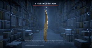★ Flip Knife | Safari Mesh (Field-Tested) Screenshot