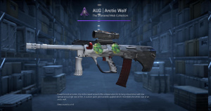 AUG | Arctic Wolf (Minimal Wear) Screenshot