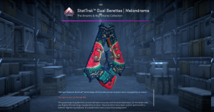 StatTrak™ Dual Berettas | Melondrama (Field-Tested) Screenshot