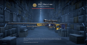 AWP | Man-o'-war (Minimal Wear) Screenshot