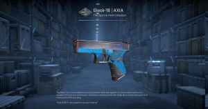 Glock-18 | AXIA (Well-Worn) Screenshot