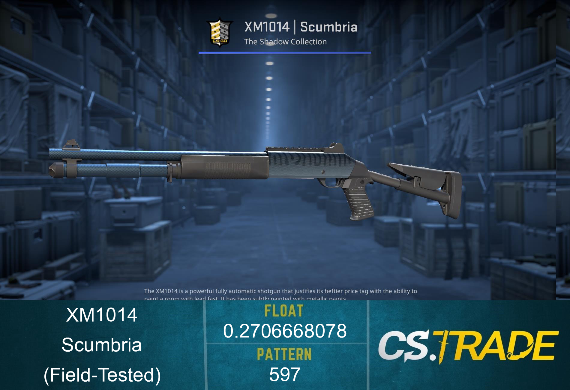 XM1014 | Scumbria (Field-Tested) Screenshot