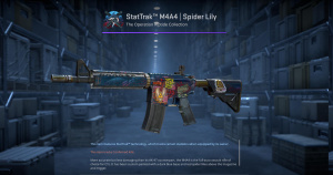 StatTrak™ M4A4 | Spider Lily (Battle-Scarred) Screenshot