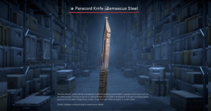 ★ Paracord Knife | Damascus Steel (Field-Tested) Screenshot