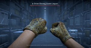 ★ Driver Gloves | Queen Jaguar (Field-Tested) Screenshot