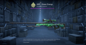 AWP | Green Energy (Well-Worn) Screenshot