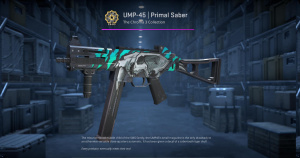 UMP-45 | Primal Saber (Well-Worn) Screenshot