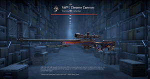 AWP | Chrome Cannon (Minimal Wear) Screenshot