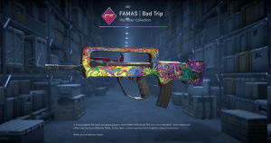 FAMAS | Bad Trip (Battle-Scarred) Screenshot