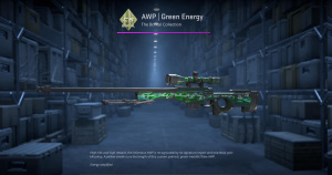AWP | Green Energy (Battle-Scarred) Screenshot