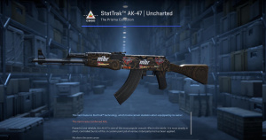 StatTrak™ AK-47 | Uncharted (Minimal Wear) Screenshot