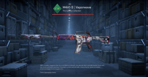 M4A1-S | Vaporwave (Battle-Scarred) Screenshot